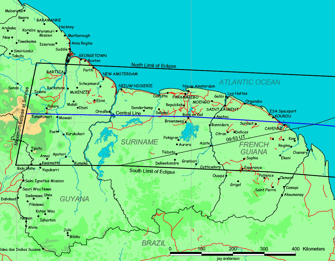 Google Street Map Paramaribo