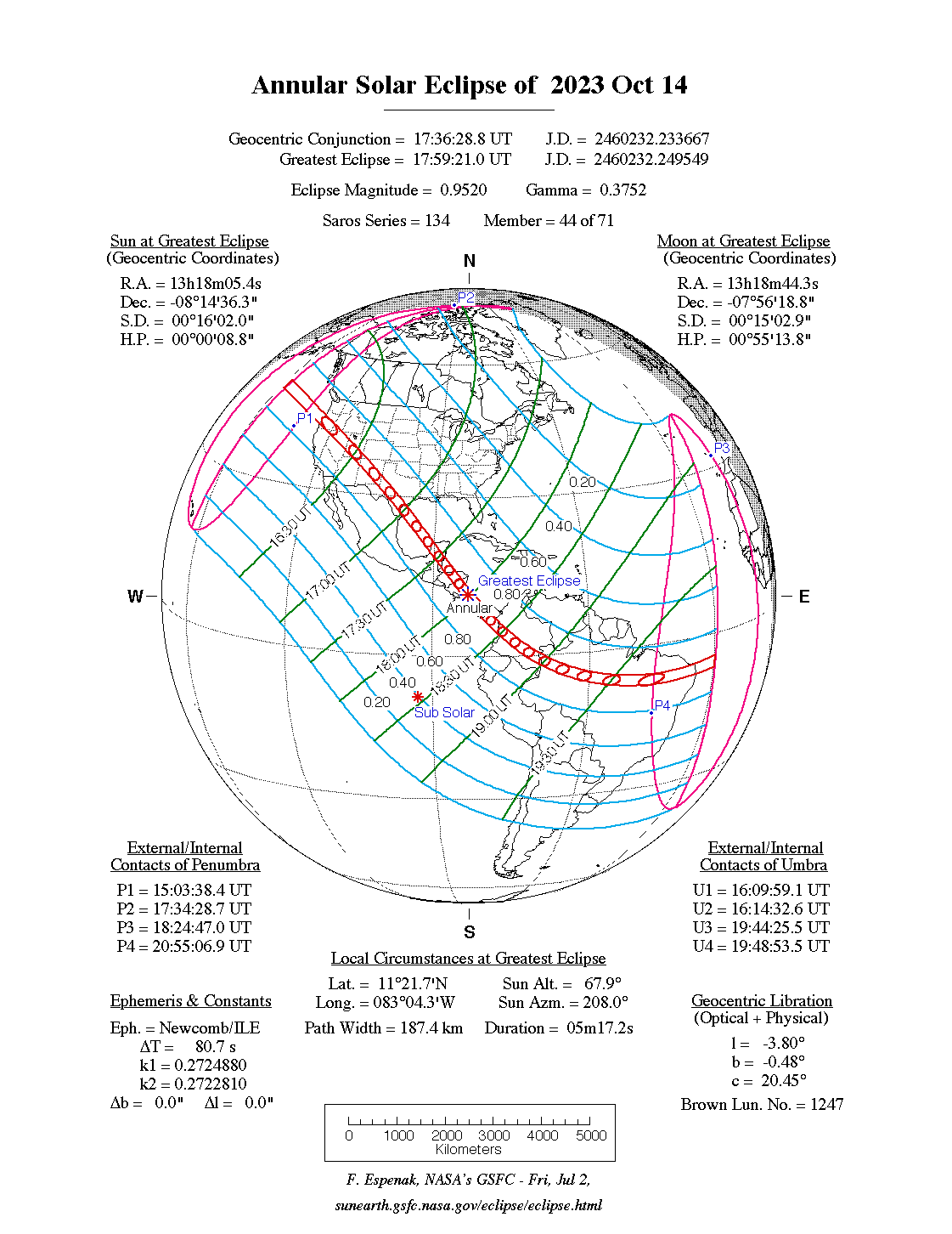 Solar Eclipse Of October 14 2023 Wikipedia