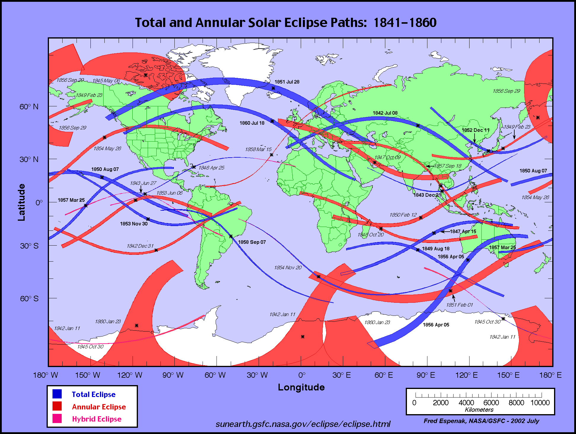 NASA Solar Eclipses 2021 2030